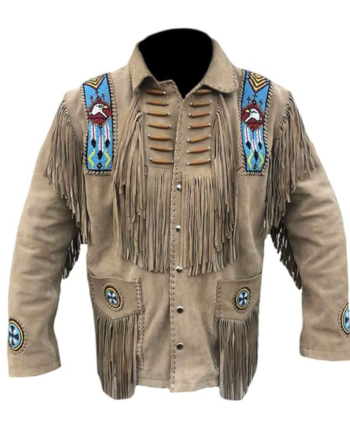 Brown Genuine Leather Urban Cowboy Jacket
