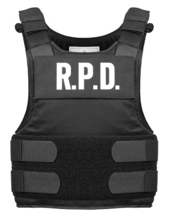 Black RPD Cotton Vest